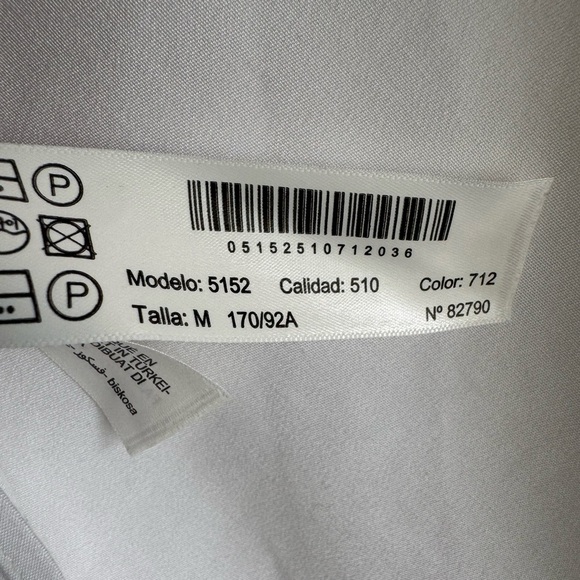 🩵Massimo Dutti Bias Cut Sleeveless Top Size Medium - Picture 10 of 11